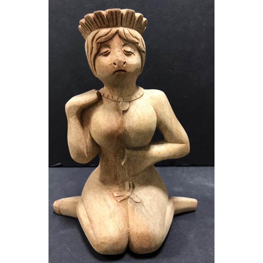 雌河童木彫 カッパ メス : 仏像・仏具専商の彫一 Yahoo!店 - 通販