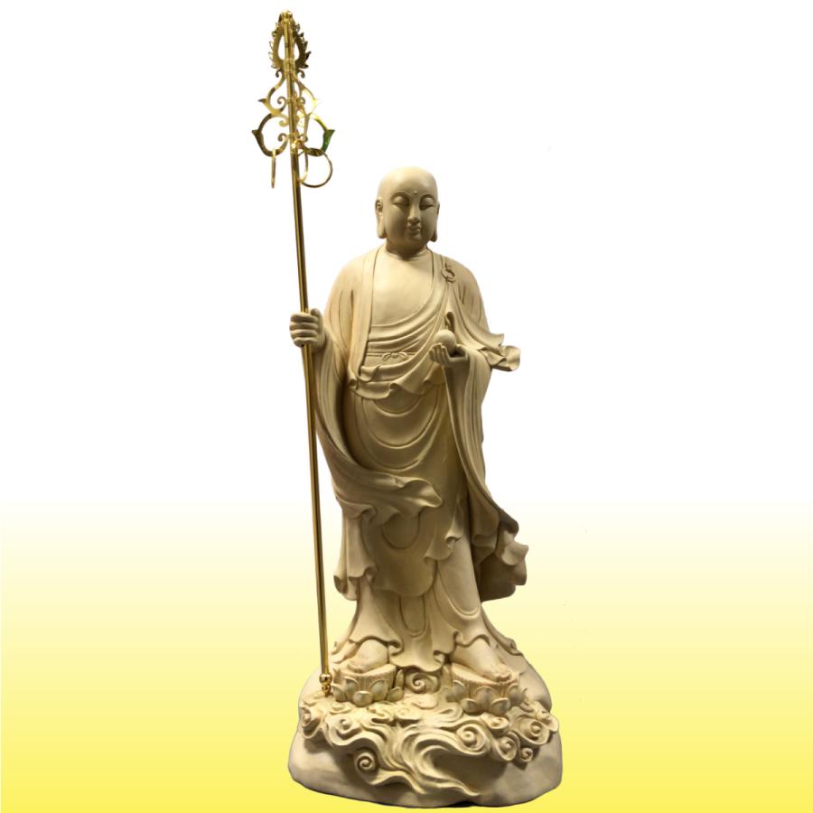 地蔵菩薩立像 楠材 : 仏像・仏具専商の彫一 Yahoo!店 - 通販 - Yahoo