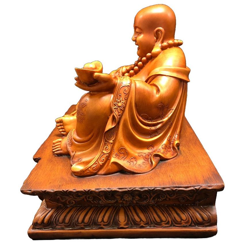 木製 布袋様 置物 金運 運気上昇 お守り 布袋尊 如意平安随身 木製 布袋様 置物 金運 運気上昇 お守り 布袋尊 如意平安随身