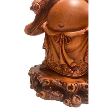 布袋様 置物 金運 運気上昇 お守り 布袋尊 如意平安随身布袋尊 大