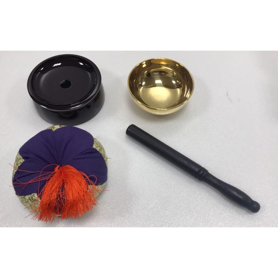 おりんセット りん おりん一式セット お鈴  おりん セット りん 仏具 法具  きん しょうきん りん棒 鐘 かね の商品画像