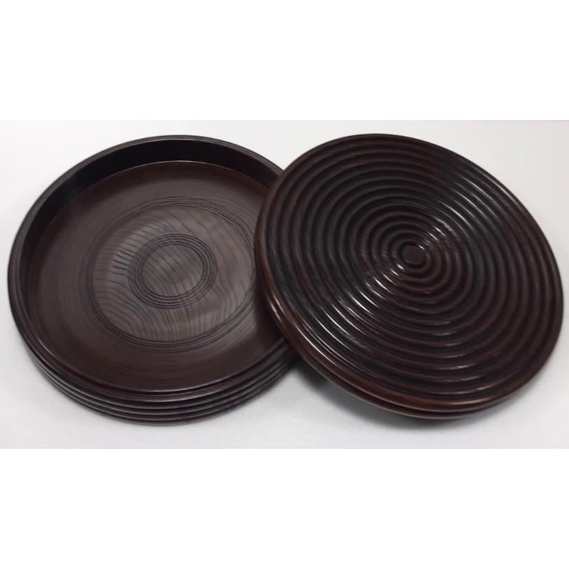 香合 木製 筋入り大香合 直径26cm 仏具 茶堂の画像