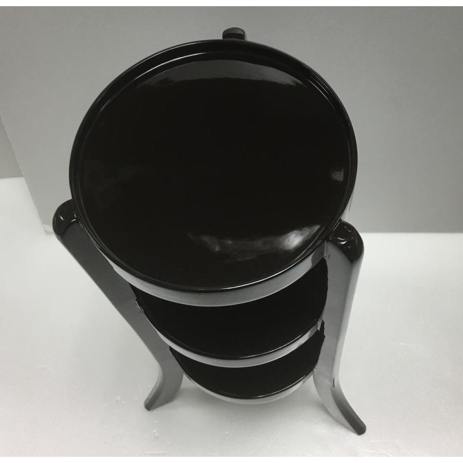 三段盛 一対 5寸 タメ色 木製 供物台 仏具 :ThreeSteps-2:仏像・仏具専商の彫一 !店 通販 供物台 タメ色 5.0寸 一対(2個) 仏具