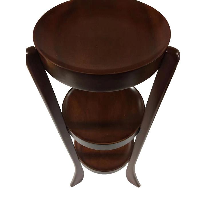 木製 三段盛 一対 高さ47cm 供物台 仏具 : 仏像・仏具専商の彫一