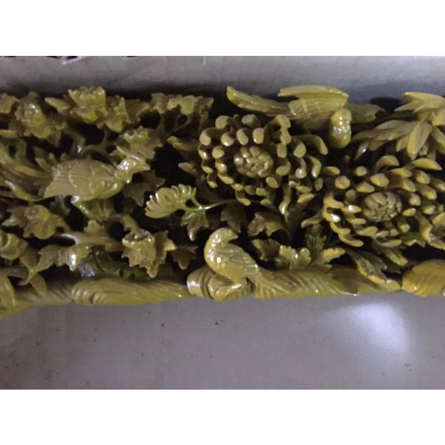 欄間　木製彫刻インテリア装飾品 欄間 彫刻 らんま 仏壇 パーツ 木彫 木製 現品のみ インテリア