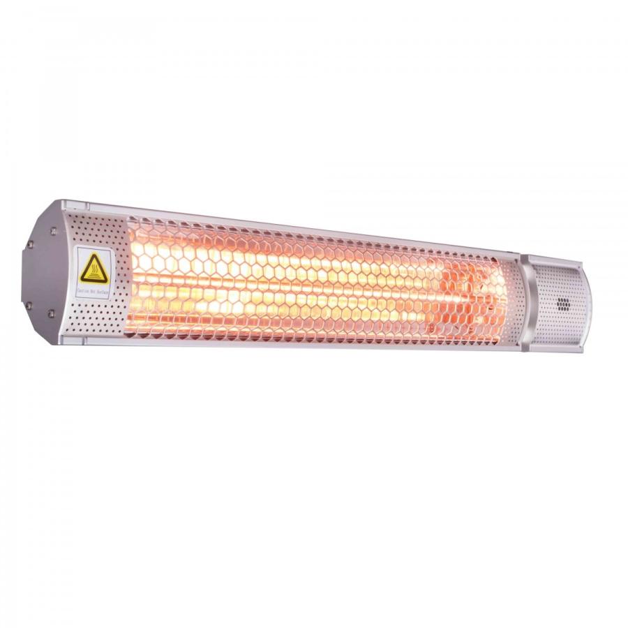 屋外使用可能 防水 100V遠赤外線カーボンヒーター933W（壁・天井取付