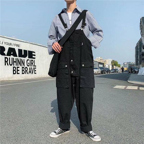 サロペット メンズ オーバーオール 大人気 カジュアル パンツ オーバーオール ボトムス 作業着 新作 着痩 カジュアル おしゃれ お洒落 かっこいい knen Chrisbluk 通販 Yahoo ショッピング