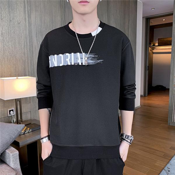 トレーナー メンズ 秋物 スウェットシャツ カーゴ プリント レイヤード 重ね着風 Uネック 英語文字 部屋着 ルームウェア 韓国ファッション 春秋 送料無料 Cghkery Chrisbluk 通販 Yahoo ショッピング