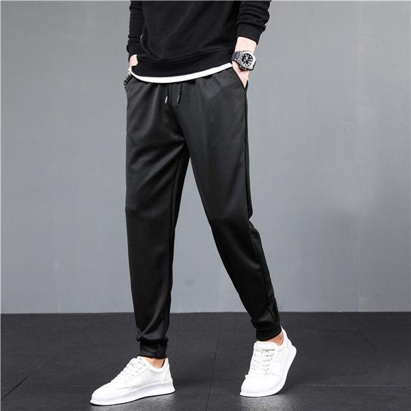 サルエルパンツ メンズ スウェットパンツ テーパードパンツ 黒パンツ カジュアルパンツ 体型カバー ゆったり カコイイ お兄系 春夏 高価値