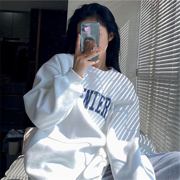 トレーナー レディース 長袖トレーナー スウェット プルオーバー 長袖 プリント 英語文字 バックプリント 長袖tシャツ