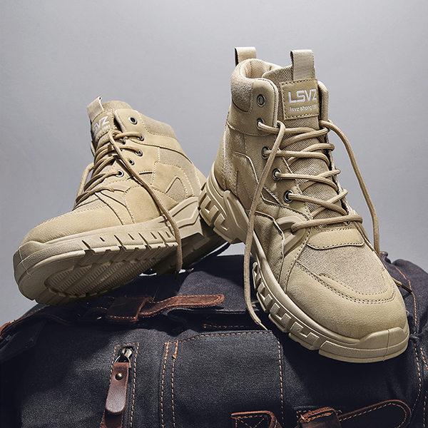 人気ブランド多数対象 ショートブーツ メンズ ワークブーツ コンフォートシューズ ミリタリーブーツ ハイキングシューズ アクティブシューズ アウトドア 秋冬 送料無料 Time4yourself Com