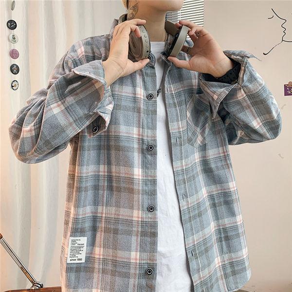 長袖シャツ メンズ 秋服 カジュアルシャツ チェックシャツ 長袖シャツ かっこいい チェック柄 メンズファッション お兄系 秋物 春秋 送料無料 Cmenngcx Chrisbluk 通販 Yahoo ショッピング