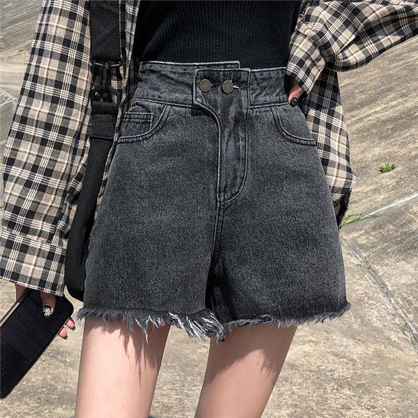 高額売筋 ショートパンツ レディース デニム 短パン ハーフパンツ ショーツ ファッション おしゃれ ボトムス 裾フリンジ 高校生 中学生 女子高生 学生 春夏 Simbcity Net