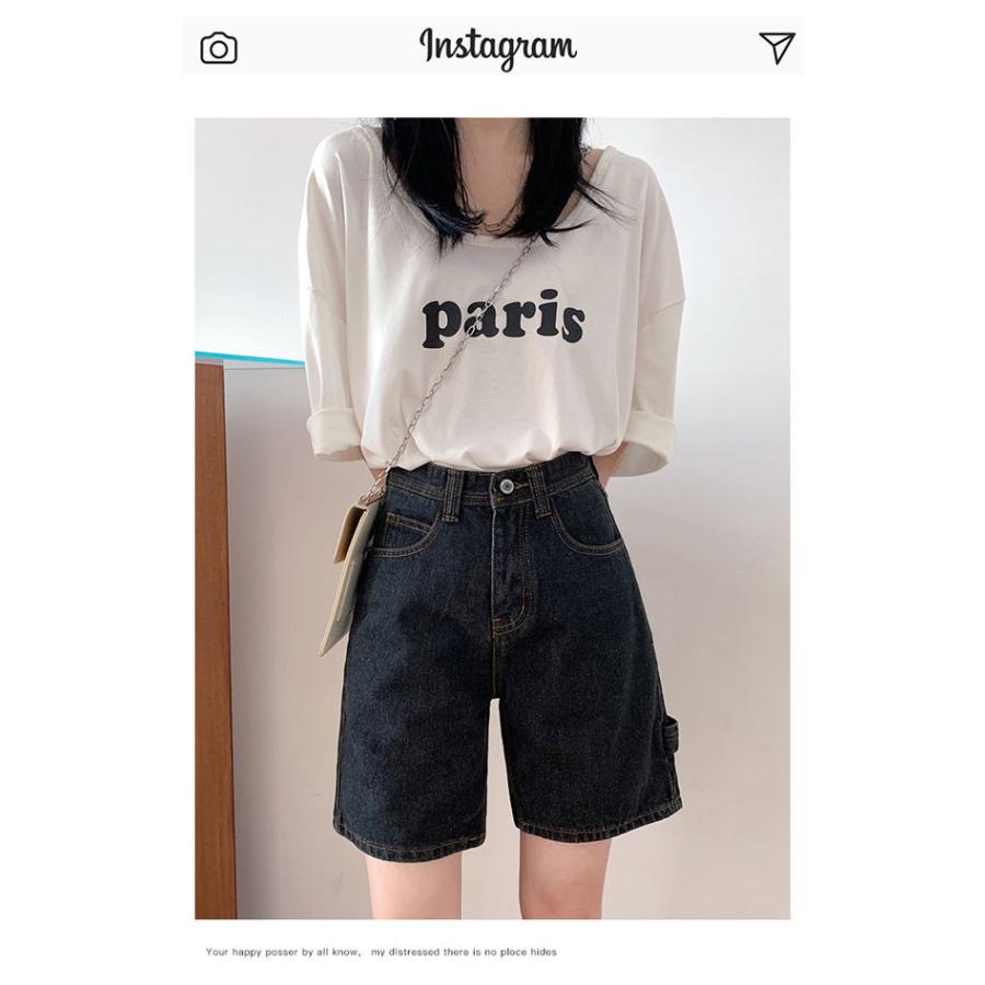 ショートパンツ レディース スウェットパンツ デニム ジーンズ 短パン ...