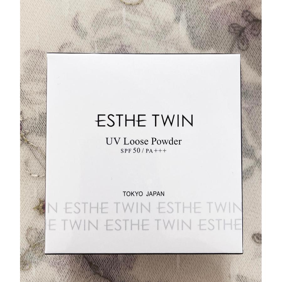 送料無料】紫外線に強いUVパウダーESTHE TWIN UVルースパウダー SPF50