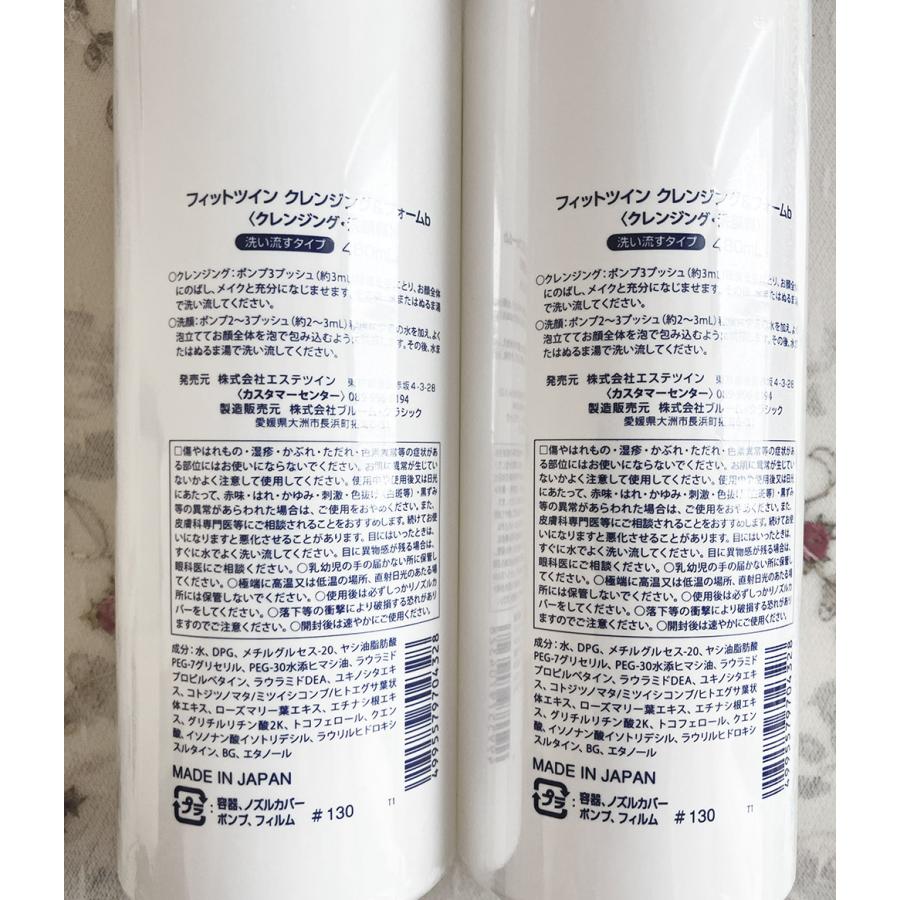 送料無料】フィットツイン正規品☆FIT TWINクレンジング&フォームお