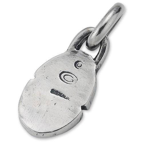 【GABORATORY　ガボラトリー　ガボール　Pendant　ペンダント】スカルプテッドオーバルIDペンダント【送料無料】の画像