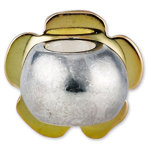 鷲見太郎 Pendant ペンダント】K18Mフラワーメタル/Lビーズ【送料無料