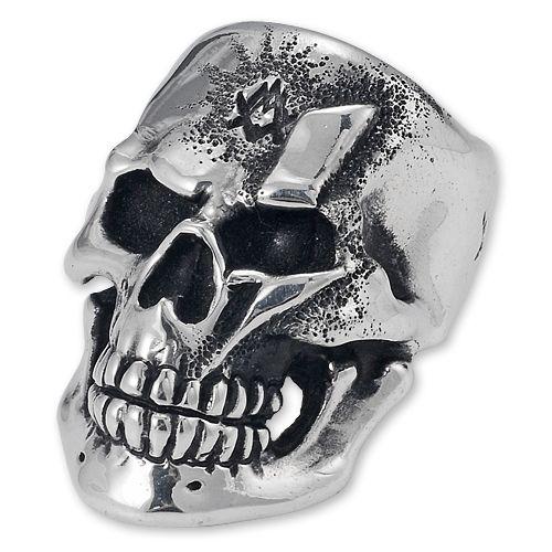 【ACE METAL WORKS　エースメタルワークス　RING　リング】エースボルトラージスカルリング/アクセントテクスチャー【送料無料】の画像