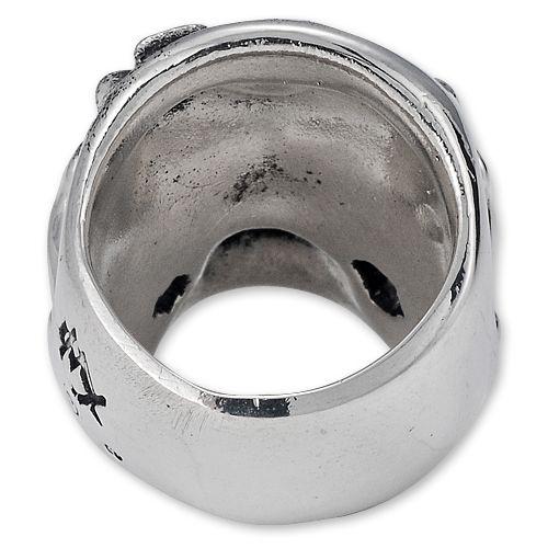 【ACE METAL WORKS　エースメタルワークス　RING　リング】エースボルトラージスカルリング/アクセントテクスチャー【送料無料】の画像