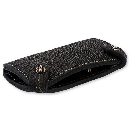 【ACE METAL WORKS　エースメタルワークス　WALLET　ウォレット　財布】AMWウォレット/シャーク/ブラウン#01【送料無料】の画像