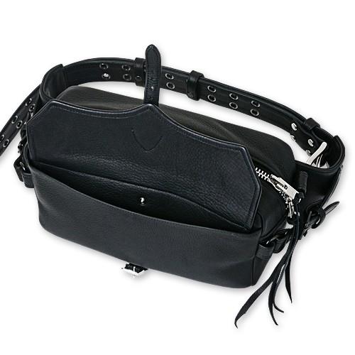 【Rizard Head　リザードヘッド　Bag　バッグ】ティア・バット・ミディアムフラップボディバッグ#2/ベイビーカーフ【送料無料】の画像