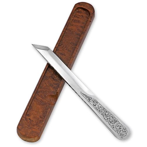 C365 中山英俊 ナイフ 竹内重利彫刻】デザインナイフ/竹内重利彫刻