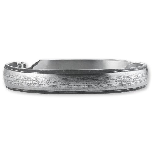 【C365　中山英俊　BRACELET　ブレスレット】ワイドダマスカスバングル【送料無料】
