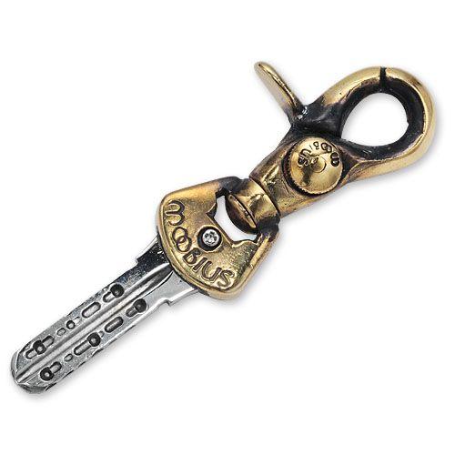 MOOBIUS キーチェーン　2連 MOOBIUS モービウス Key Chain キーチェーン】カスタムクリップキー