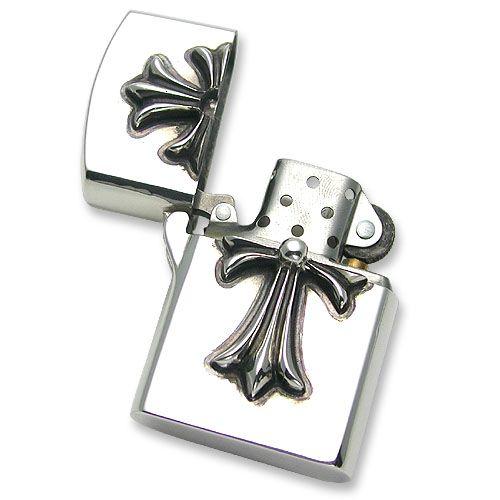 【CHROME HEARTS　クロムハーツ　Zippo　ジッポ　ライター】CHクロスジッポ【送料無料】｜chrono925｜02