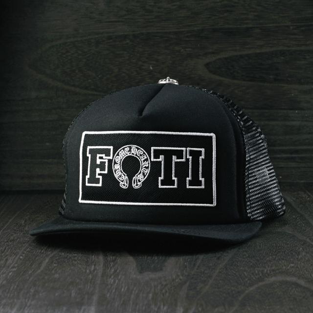 Chrome Hearts トラッカーキャップ 黒 CHROME HEARTS 【CHROME HEARTS クロムハーツ アパレル キャップ