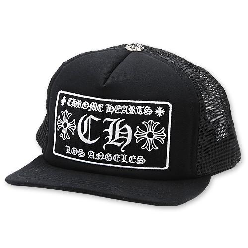 【CHROME HEARTS クロムハーツ アパレル キャップ】トラッカーキャップ-CHプラスパッチ/ロサンゼルス限定【送料無料】 :CH