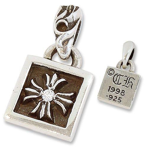 CHROME HEARTS クロムハーツ Charm チャーム ペンダント】フレームドCH