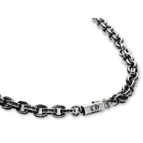 【CHROME HEARTS クロムハーツ Necklace ネックレス ペンダント】ペーパーチェーンネックレス/24インチ【送料無料