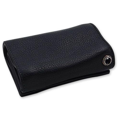 【CHROME HEARTS　クロムハーツ　Wallet　ウォレット　財布】3ホールドウォレット/レザーw/クロスボタン【送料無料】｜chrono925｜02