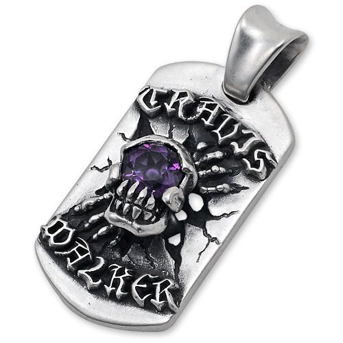 TRAVIS WALKER DOUBLE CROSS トラヴィスワーカー ドッグタグ】ラージ  