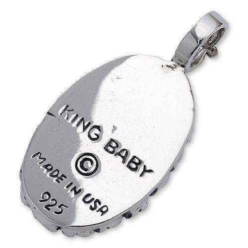 king baby キングベイビーrolo chain scroll ペンダント KING BABY キングベイビー Pendant ペンダント】スモール