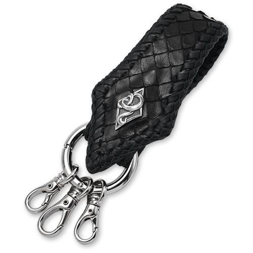 【Rizard Head　リザードヘッド　Key Holder　キーホルダー】リザードテイルキーホルダー2A/アナコンダw/Rダイアモンド【送料無料】_1