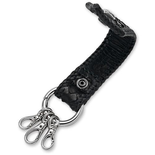 【Rizard Head　リザードヘッド　Key Holder　キーホルダー】リザードテイルキーホルダー2A/アナコンダw/Rダイアモンド【送料無料】_3