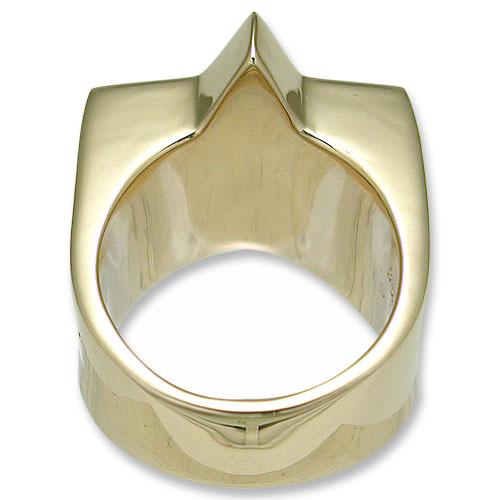 KING LIMO(キングリモ)：King Star Ring/18K Gold Plate w/Pave CZ(キングスターリング/18Kゴールドコーティングw/パヴェCZ)｜chrono925｜04