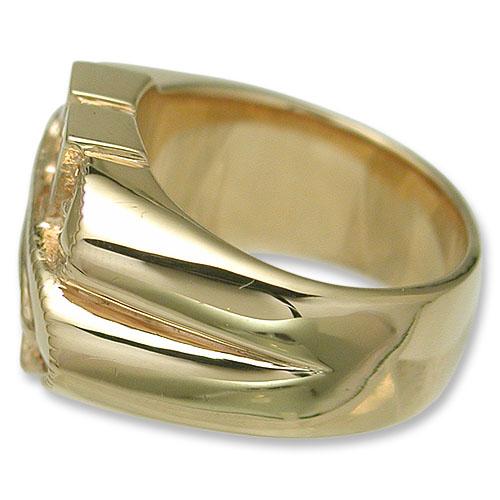 KING LIMO(キングリモ)：KL Doller Ring/18K Gold Plate(KLダラーリング/18Kゴールドコーティング