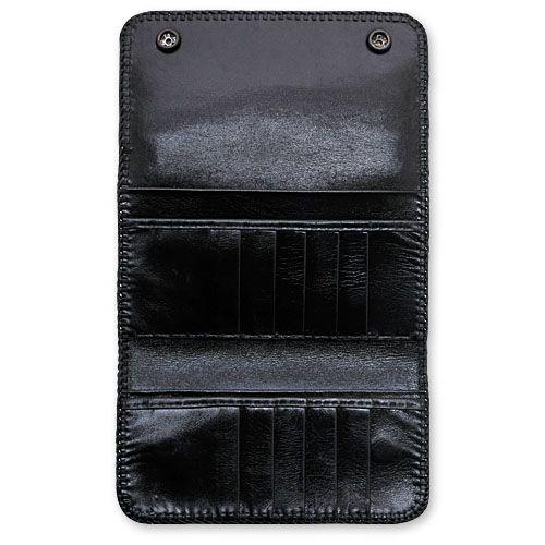 【VAN AMBURG LEATHERS　ヴァンアンバーグレザーズ　Wallet　ウォレット　財布】ラージバイカーウォレット/スティングレイ/ゴールドホログラム【送料無料】｜chrono925｜03