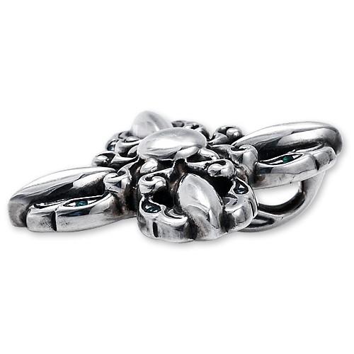 【LONE ONES　ロンワンズ　レナードカムホート　Pendant　ペンダント】ホークスアイペンダント/ミディアムw/エメラルド【送料無料】の画像