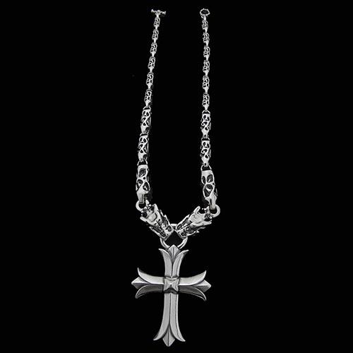 TRAVIS WALKER トラヴィスワーカー ダブルクロス ネックレス】ラージ