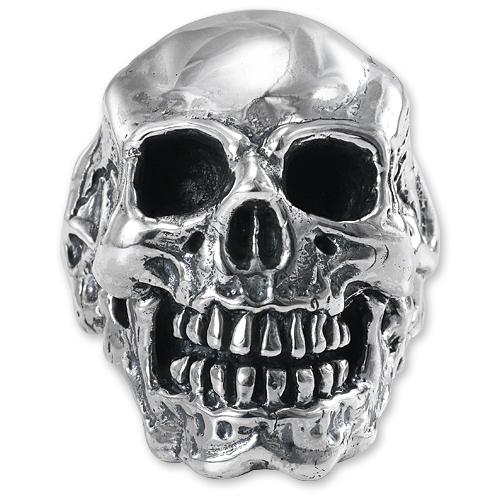 【TRAVIS WALKER　DOUBLE CROSS　トラヴィスワーカー　ダブルクロス　Ring　リング】パンデミックスカルリング【送料無料】(100980円)