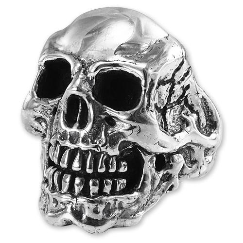 【TRAVIS WALKER　DOUBLE CROSS　トラヴィスワーカー　ダブルクロス　Ring　リング】パンデミックスカルリング【送料無料】 WALKER　DOUBLE CROSS　トラヴィスワーカー　ダブルクロス　Ring　リング】パンデミックスカルリング【送料無料】 【TRAVIS