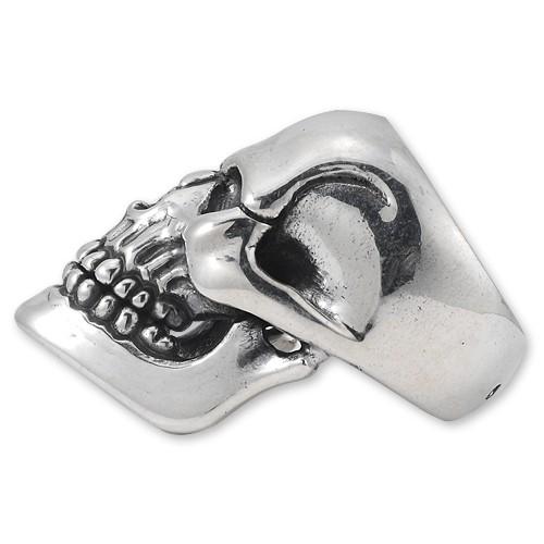 【REID MFG　リードMFG　RING　リング】ラージスカルリングw/ジョー【送料無料】の画像