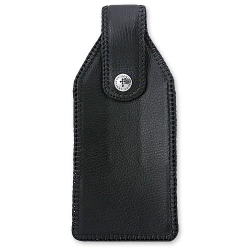 【VAN AMBURG LEATHERS　ヴァンアンバーグレザーズ　シザーケース】シザーケース/カウハイドw/クロスインレイ【送料無料】の画像