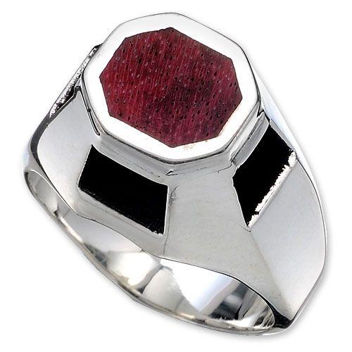 STANLEY GUESS スタンリーゲス Ring リング】ウッドインレイド