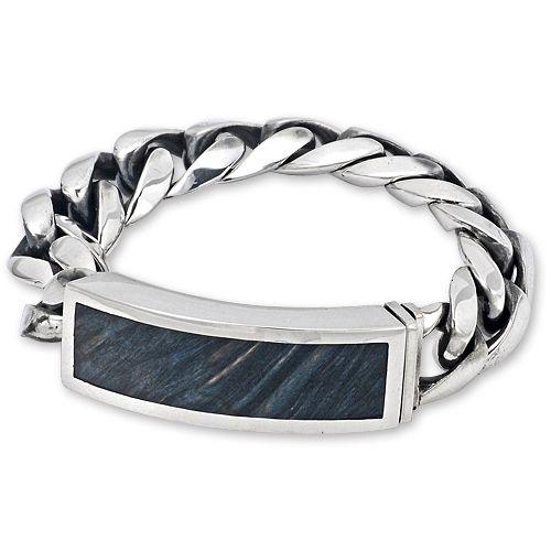 STANLEY GUESS(スタンリーゲス)：Wood Inlaid ID Bracelet(ウッドインレイドIDブレスレット)｜chrono925｜02